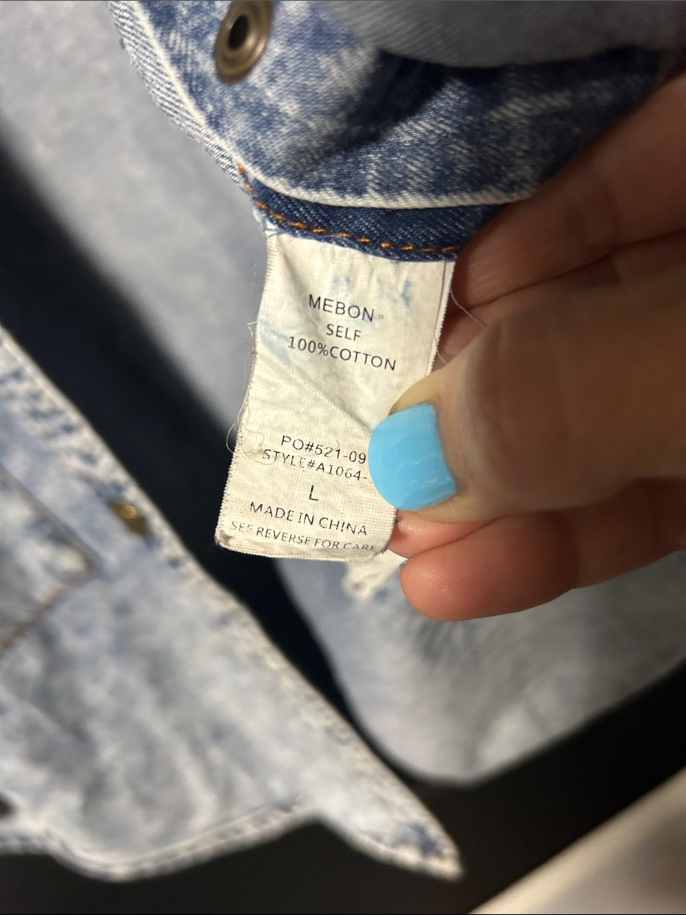 Mebon button down - Picture 3 of 5